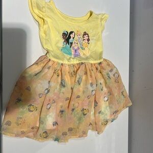 Two Disney toddler dresses